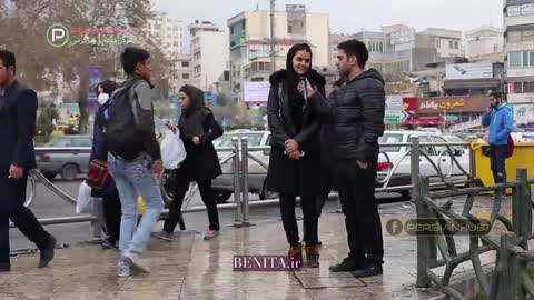 Interview with people on streets of Tehran
