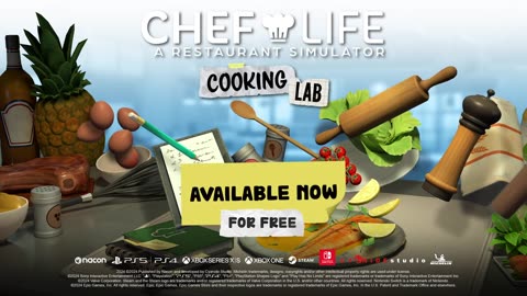 Chef Life_ A Restaurant Simulator - Official Cooking Lab DLC Launch Trailer