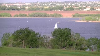 Time Lapse of Boats on Chatfield Reservoir