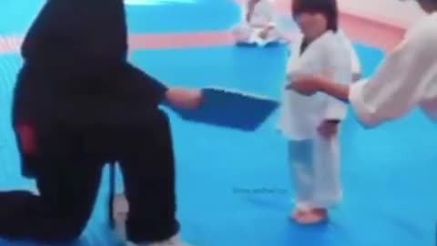 Karate baby🤣🤣🤣