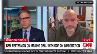 John Fetterman Goes OFF in Based CNN Interview