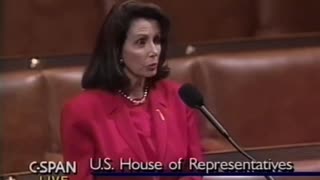 Nancy Pelosi endorsing Agenda 21 in 1992.