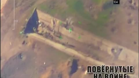 Russian artillery eliminates a group of Ukrainians in a ditch. Multiple casualties - Oct 11