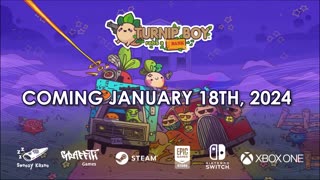 Turnip Boy Robs a Bank - Official Release Date Trailer