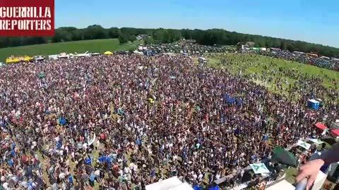 30,000 farmers in Holland came out to protest