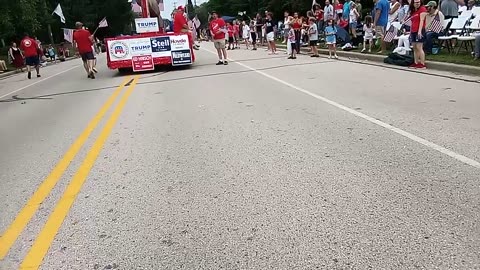 4th of JULY PARADE :SOMERS WI "KENOSHA GOP" #TRUMP24