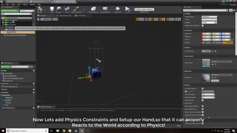 UE4 VR Physics Based Hands Interaction(Realistic Hands Interaction part 1) UE4Tuts For You#UE4VR