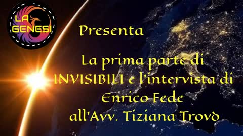 Invisibili 1° Parte - Enrico Fede intervista l'Avv. Tiziana Trovò.