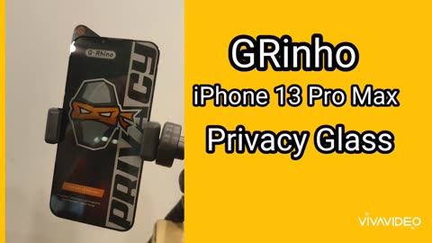 GRhino Privacy Glass Screen Protector the BEST Privacy of your Phone