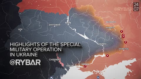 ❗️🇷🇺🇺🇦🎞 Rybar Daily Digest of the Special Military Operation: July 24, 2023