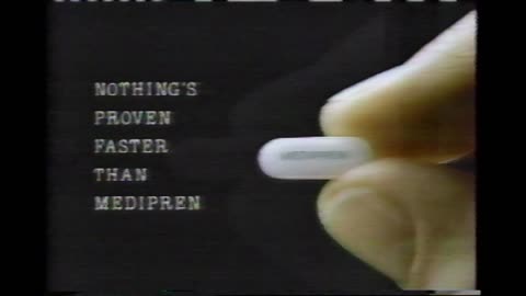 Medipren Commercial (1987)