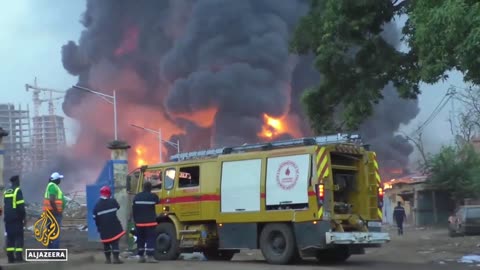 Guinea fuel depot inferno: Several dead and dozens injured in Conakry blast