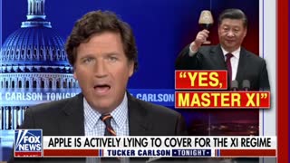 Tucker Carlson blasts Apple after the company limited the AirDrop feature in China