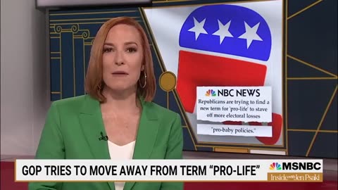 PSAKI compares unborn babies to a lump of coal