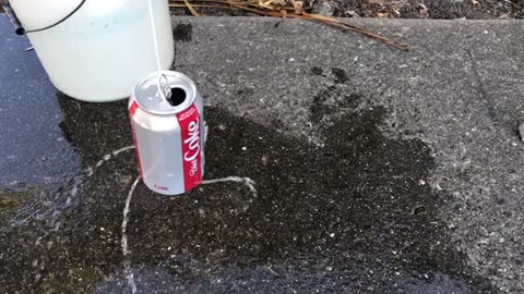 Spinning Soda Can Experiment