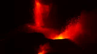 A month on, lava still spews from La Palma volcano