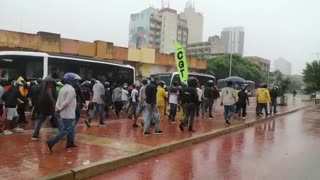 así avanzan las protestas de los mototaxistas en Cartagena