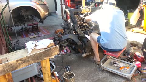 Splitting Murano Engine from Transaxle