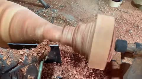 Amazing Woodturning Creative Skills Craft Fastest Easy - Great Art On A Big Wood Lathe