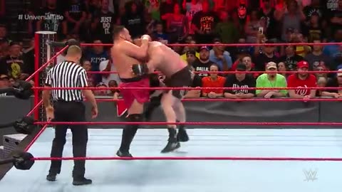 Brock Lesnar vs Samoa Joe Universal match PART -1 #Brocklesnar #Samoajoe