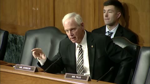 Senator Johnson Questions Witnesses at Finance Committee Hearing 3.30.23