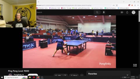 Reacting to Ping Pong Level: 9000 video