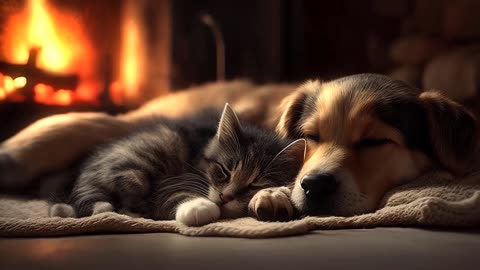 "Chill with Pets: Zen Animal Moments for Ultimate Relaxation and Mindfulness"