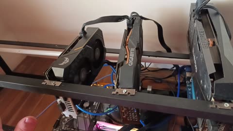 GPU to short the fit on mining rack lol