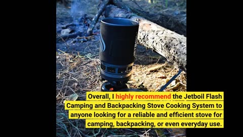 Buyer Feedback: Jetboil Flash Camping and Backpacking Stove Cooking System