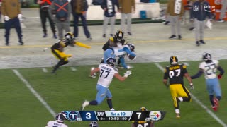 Hopkins puts Steelers' defenders in spin cycle on 17-yard catch-and-run