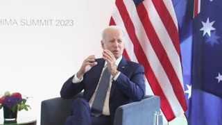 BIDEN : "Not At ALL" concerned about Debt Ceiling talks