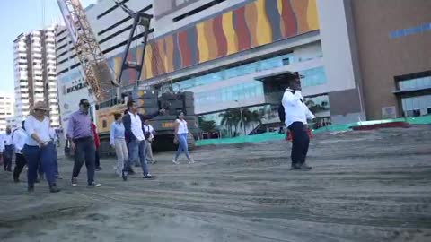 Video: ¿Qué falta para que se habilite la nueva playa en Bocagrande?