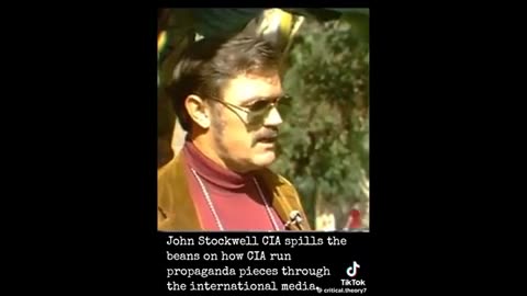 John Stockwell on CIA Propaganda ..