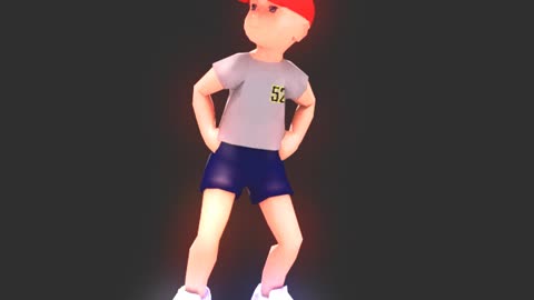 Baseball Boy Dance