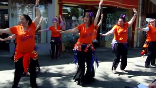 Shimmy Mob 2019 charity flash mob for Quigley House