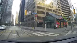 Driving In Downtown Toronto