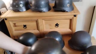 WW2 German Wehrmacht steel helmets, our Heer helmet collection so far