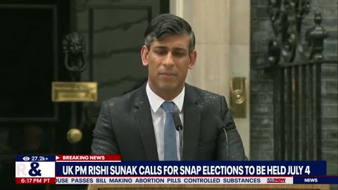 UK snap election_ British PM Rishi Runak sets July 4 date _ LiveNOW from FOX