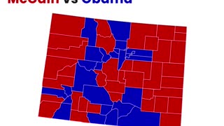 Colorado's 20-Year County Level Presidential Election Shifts: Unpacking Trump's Impact in 20 Seconds