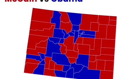 Colorado's 20-Year County Level Presidential Election Shifts: Unpacking Trump's Impact in 20 Seconds