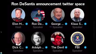 Ron DeSantis Announcement Twitter Space meme