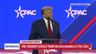 Trump Fires Joe Biden @ CPAC 2024