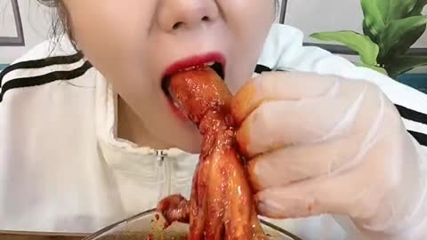 ASMR eating Spicy Seafood 🔥🔥🔥