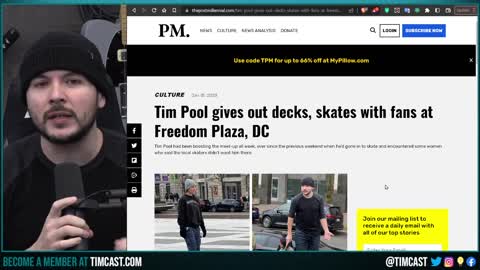 WE WON, Timcast Crew Skate In DC SUCCESS, Woke Cancel Attempts FAIL Proving Left Is LOSING