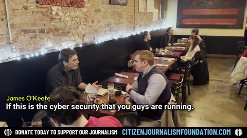 James O’Keefe Full interaction with Cyber Official Charlie Kraiger