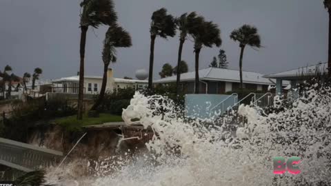 Hurricane Nicole: Power outages as rare November storm hits Florida