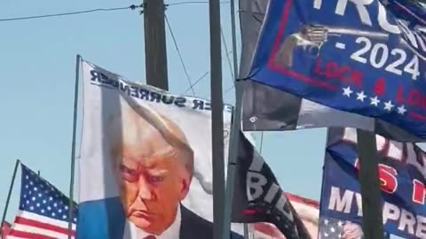 Trump Departs Palm Beach for Pennsylvania Campaign Rally