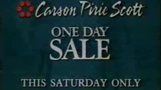 February 8, 1991 - One Day Sale at Carson Pirie Scott in Chicago