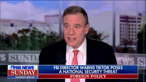 (D) Senator Mark Warner Admits 'Trump Was Right' About TikTok