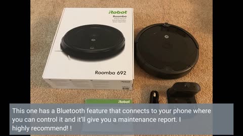 iRobot Roomba 692 Robot Vacuum-Wi-Fi Connectivity Personalized-Overview